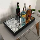 Ver imagem 2 de Bandeija Espelada Decorativa Salar Cozinha Cantinho do Café Espelhada 50cm por 30cm