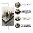 Ver imagem 6 de Bandeija Espelada Decorativa Salar Cozinha Cantinho do Café Espelhada 50cm por 30cm