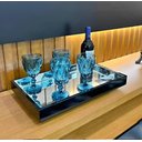 Ver imagem 1 de Bandeija Espelada Decorativa Salar Cozinha Cantinho do Café Espelhada 50cm por 30cm