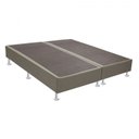 Ver imagem 3 de Cama Box Orthotel Superluxo Queen Molas Superlastic Ortobom Cinza/Creme