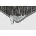 Ver imagem 4 de Cama Box com Orthotel Luxo Solteiro Molas Superlastic Ortobom Cinza/Grafite