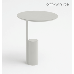 Mesa de Apoio Pistão - Tampo Laca - Base Aço Carbono - Altura 50cm - 1