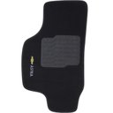 Ver imagem 4 de Jogo de Tapete Automotivo Carpete Chevrolet Gm Astra 1999 À 2012 Soft Logo Bordado Preto 5 Peças