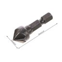 Ver imagem 2 de Broca Escareadora Rebaixo de Parafuso Madeira Metal Macio 90º