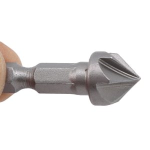 Broca Escareadora Rebaixo de Parafuso Madeira Metal Macio 90º