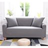 Capa De Sofá Spandex 4 Lugares 235-300Cm Cinza - 1