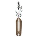 Ver imagem 1 de Vaso de Chão Decorativo Grande Mdf Penedo:marrom/75x20cm