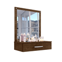 Ver imagem 2 de Penteadeira Camarim Escrivaninha Suspensa de Parede Quarto