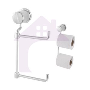 Papeleira Porta Papel Higienico Duplo Acessorios para Lavabo