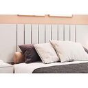 Ver imagem 5 de Painel Cama Box Madeirado Casal/quenn Genova C/ 2 Mesas e 4 Gavetas Off White - Panan