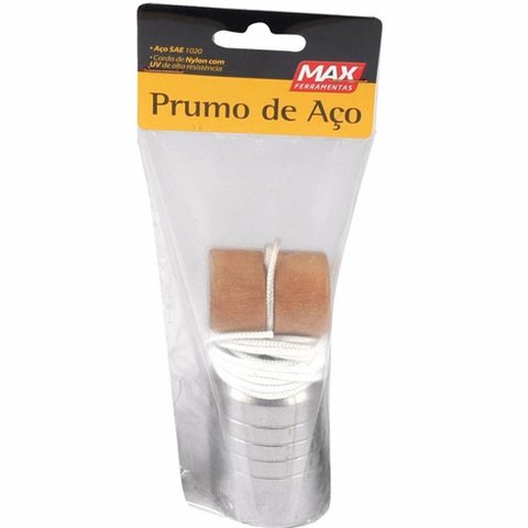 Prumo de Aço Parede 700g - 82555 - Max