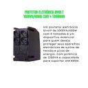 Ver imagem 2 de Protetor Eletrônico Bivolt -1000va/600w com 4 Tomadas - Ipec