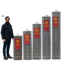 Ver imagem 6 de Tela de proteção residencial Titan (Fio 2,50mm / Malha 5x15cm) - Rolo 25m x 1,50m altura