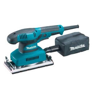 Lixadeira Orbital 190w Ideal para Madeira Metal com Lixa Saco Coletor de Pó Bo3710 110v Makita