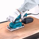 Ver imagem 6 de Lixadeira Orbital 190w Ideal para Madeira Metal com Lixa Saco Coletor de Pó Bo3710 110v Makita