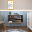 Ver imagem 4 de Nicho com Prateleira Quarto Infantil Bege/Carvalho Mel