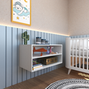 Ver imagem 1 de Nicho com Prateleira Quarto Infantil Branco