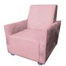 Sofá Mini Poltrona Infantil Angel Rosa - 2