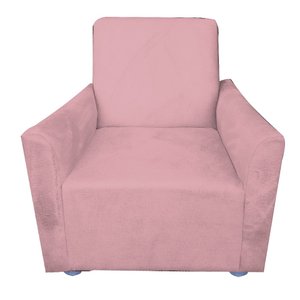 Sofá Mini Poltrona Infantil Angel Rosa