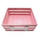 Ver imagem 3 de Caixa Organizadora Pet Luppet com Madeira Reaproveitada Rosa