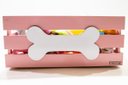 Ver imagem 4 de Caixa Organizadora Pet Luppet com Madeira Reaproveitada Rosa