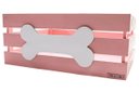 Ver imagem 2 de Caixa Organizadora Pet Luppet com Madeira Reaproveitada Rosa