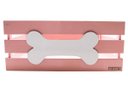 Ver imagem 1 de Caixa Organizadora Pet Luppet com Madeira Reaproveitada Rosa