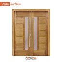 Ver imagem 2 de Kit Portal Duplo 3b Visor 190cm Lar X 215cm Alt Tauari Mapaf