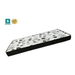 Cama Box Baú Solteiro Conforto Sintético Marrom + Colchão Solteiro Conforto Espuma D33 com Eps 14x88 - 7
