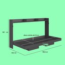 Ver imagem 3 de Cama Solteiro Articulável Horizontal Hannover para Colchões 190x80 Cm Ch1080 Art In Móveis