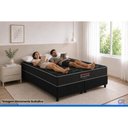Ver imagem 3 de Cama Box Crc King +Colchão Molas Opening Orthoflex 193x203