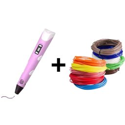 Kit Caneta 3d e 20 Filamentos - 7