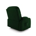 Ver imagem 6 de Poltrona do Papai Reclinável Sala de Cinema Crihs Elétrica Lift Elevação Veludo Verde Esmeralda G23 - Gran Belo