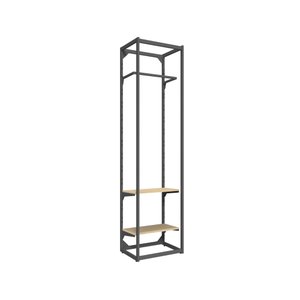 Armario Closet Aberto, Mova, Metal e Madeira