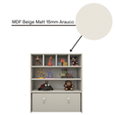 Ver mais imagens de Estante Organizadora de Brinquedos Infantil em Mdf Plancasa:off White