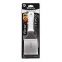 Ver imagem 3 de Espatula Curva 3 Inox Chapa Lanche Chapeiro Cozinha