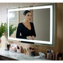 Ver imagem 5 de Espelho 4mm com Desembaçador Led 3 Cores 100x70 Iluminado Luz Forte Linha Premium 70x100