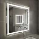 Ver imagem 1 de Espelho 4mm  Led 3 Cores 100x70 Iluminado Luz Forte Linha Premium 70x100