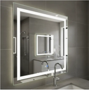 Ver imagem 1 de Espelho 4mm  Led 3 Cores 100x70 Iluminado Luz Forte Linha Premium 70x100