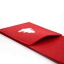 Ver imagem 5 de Porta talher de Natal Árvore Vermelho e Branco 23x10cm -D’Rossi