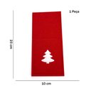 Ver imagem 6 de Porta talher de Natal Árvore Vermelho e Branco 23x10cm -D’Rossi