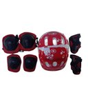 Ver imagem 3 de Patins 4 Rodas Vermelho Com Kit de Proteção Elite Tm:28/31