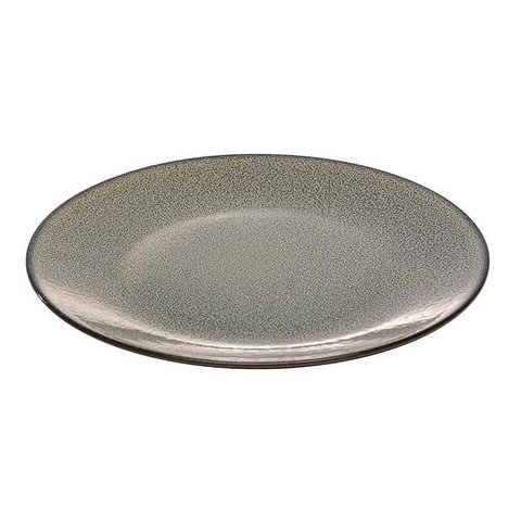 Prato Raso de Ceramica Musk Verde 25cm Wolff