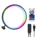 Ver imagem 4 de Animo Shop Luminária Mesa Aro Rgb