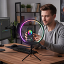 Ver imagem 2 de Animo Shop Luminária Mesa Aro Rgb