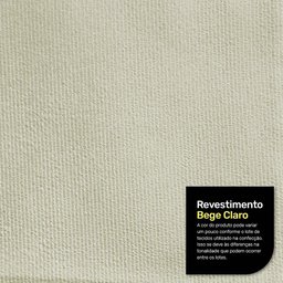 Kit 02 Poltronas Decorativas Aisha Orgânica Suede Bege Claro - Desk Design - 5