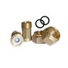 Conjunto de Conexão com válvula anti-retorno| Latão curto - Polegada 3/4 - 1