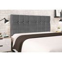 Ver imagem 3 de Cabeceira Paris Para Cama Box Queen 164 cm Suede - SSX Multicoisas - Cinza