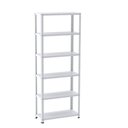 Ver imagem 1 de Estante de Estrutura Metálica com 6 Prateleiras 175cm(a)92acm(l)40cm(p) com Reforço Branco