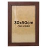 Moldura para Quadro Decorativo 30x50cm Foto Quebra-cabeça com Vidro - Várias Cores - 5